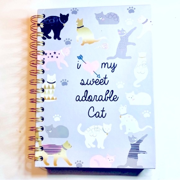 My Sweet Adorable Cat Spiral Writing Journal - Picture 3 of 7